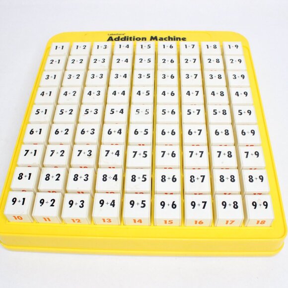 Lakeshore Addition Machine Math Educational Tool Push Button Home School - Picture 7 of 7